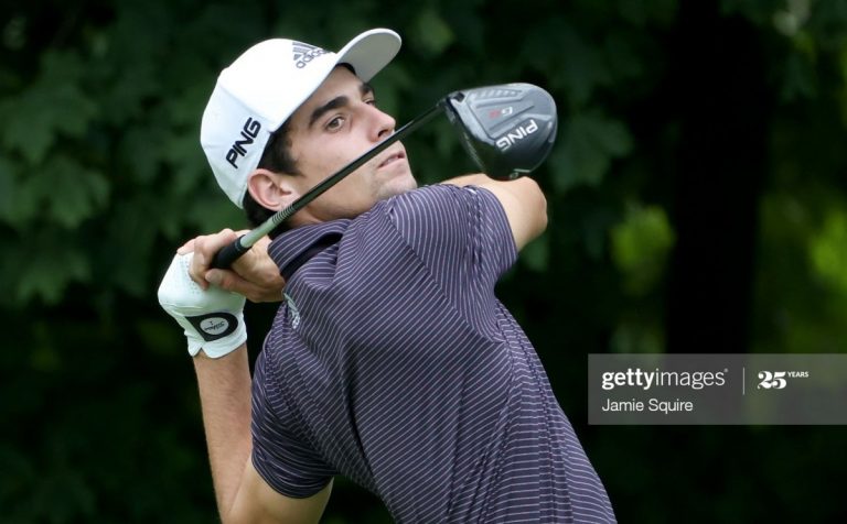 Joaco Niemann sigue luchando y suma seis birdies más para Rafita