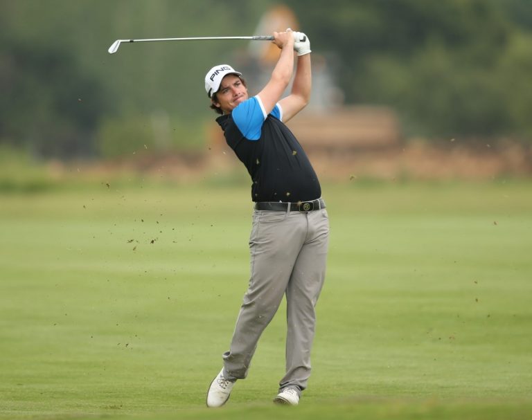 Matías Calderón comienza con el pie derecho en el Alfred Dunhill Championship