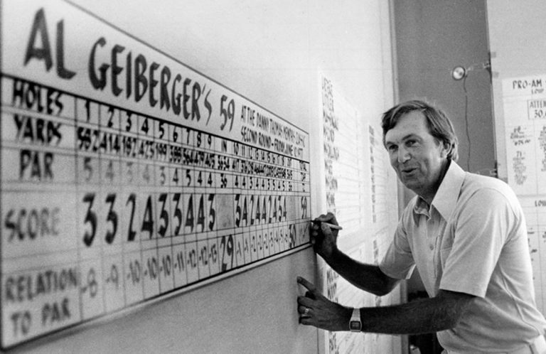 La notable historia del primer jugador en anotar 59 en un torneo de golf
