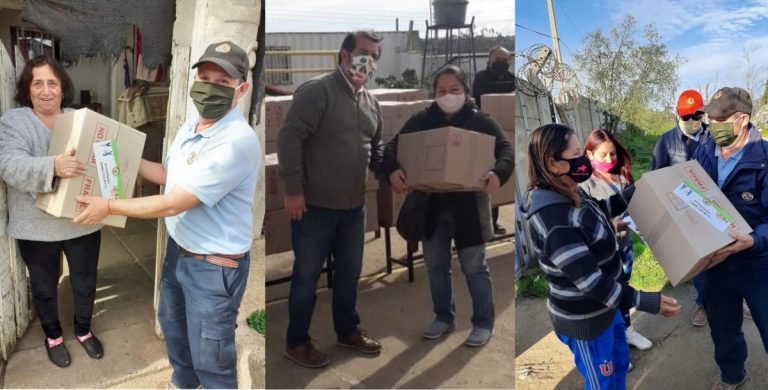 Granadilla se volcó a apoyar a sus trabajadores y a la comunidad
