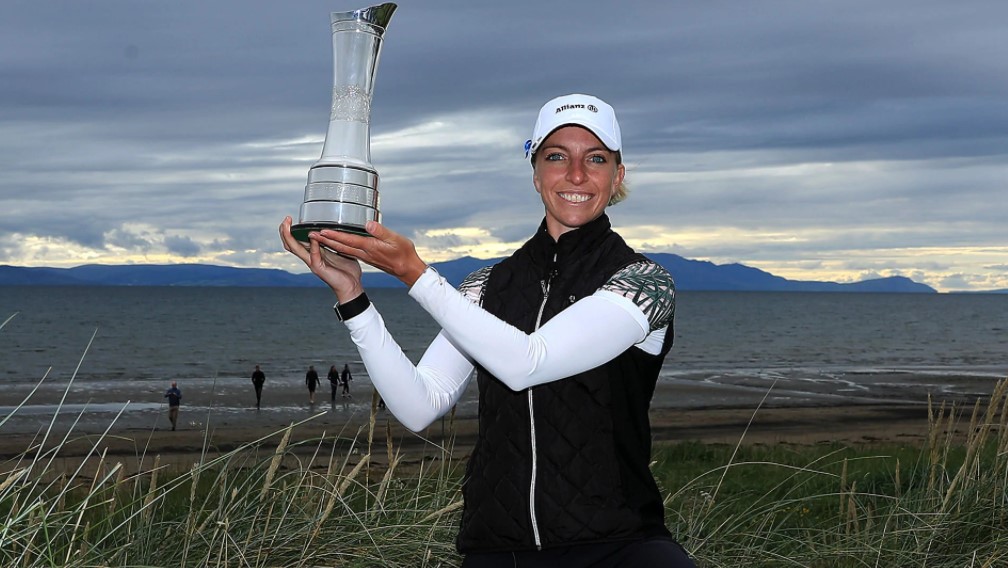 Sophia Popov, la “caddie” que se llevó el título en el AIG Women´s Open
