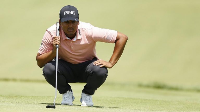 Los golfistas latinos sufrieron como todos en el duro Memorial