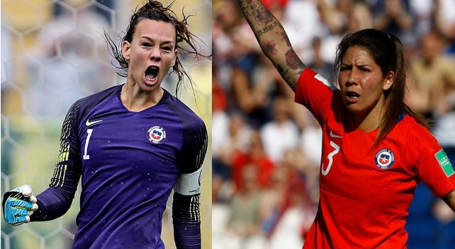 Dos chilenas en equipo ideal Conmebol femenino de la última década