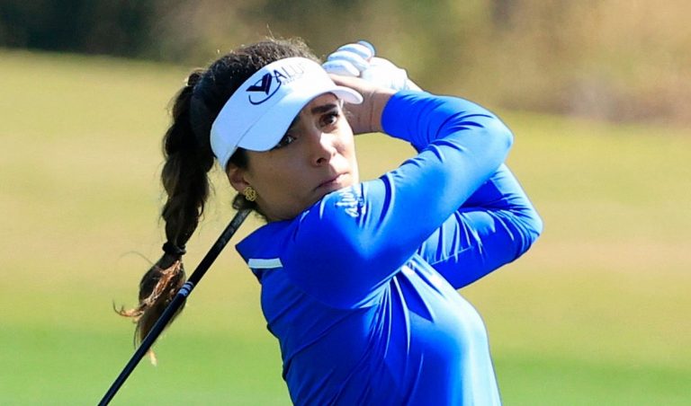 Gaby López se mantiene Top Ten pero lejos del liderato