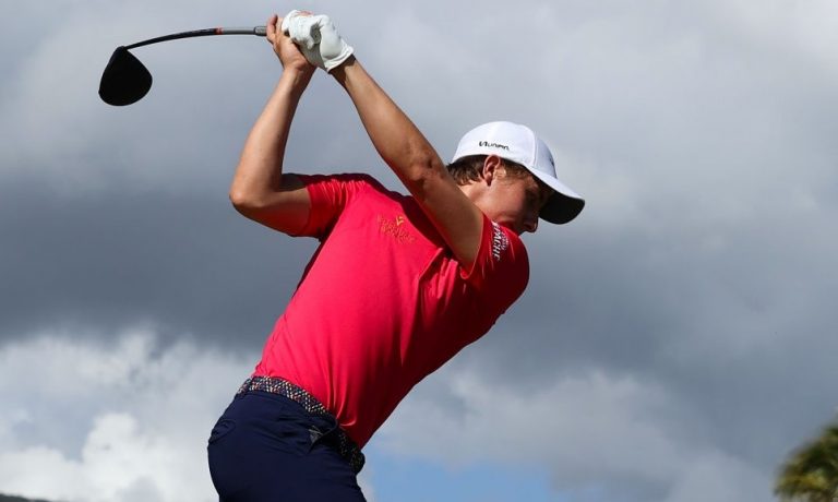 Carlos Ortiz único latino que pasó el corte del Farmers Insurance Open