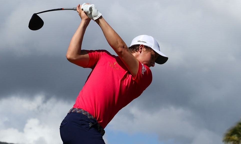 Carlos Ortiz único latino que pasó el corte del Farmers Insurance Open