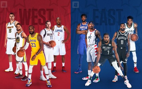 Equipos del All Star de la NBA prometen gran espectáculo