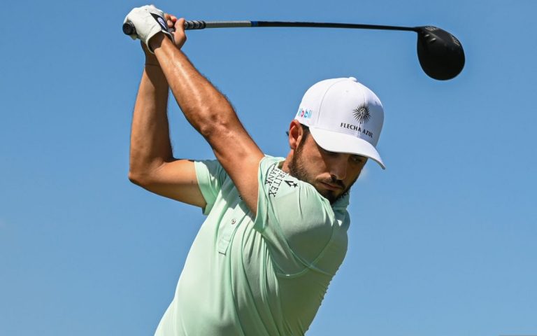 Abraham Ancer presentó su candidatura con gran segunda ronda en The Concession