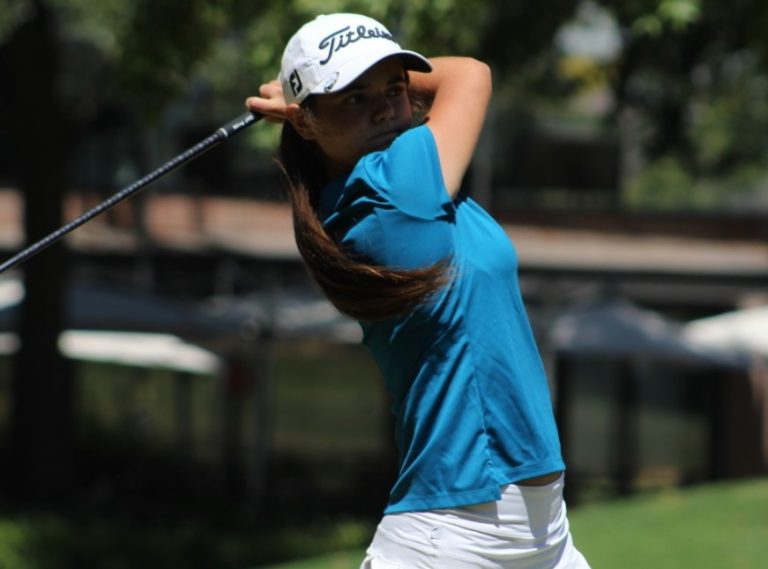 Antonia Matte comenzó como líder en la reanudación del Mini Tour Chileno de Golf