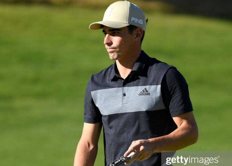 Joaco Niemann sufrió con Riviera Country Club en una jornada difícil para todos