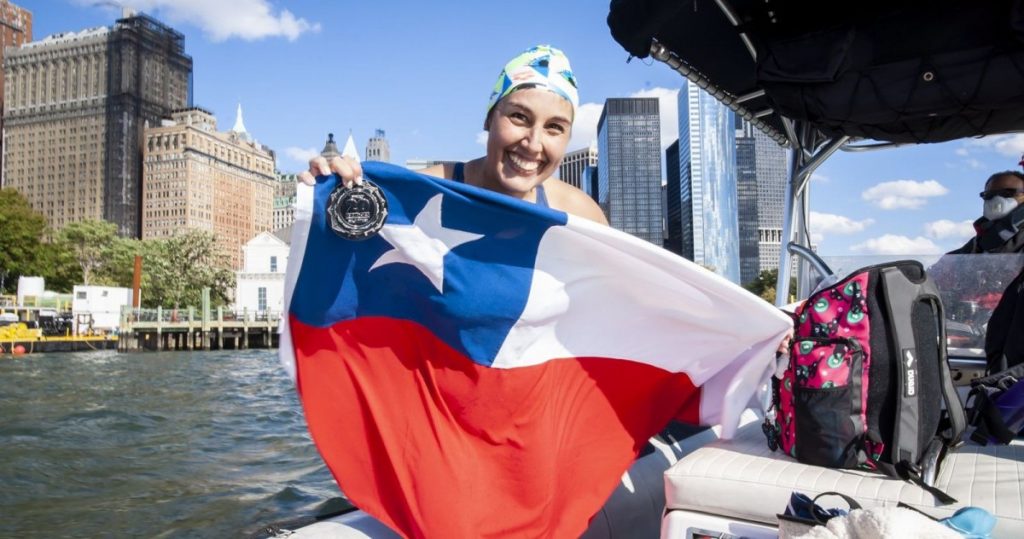 Chilena Bárbara Hernández Mujer del Año en la Asociación Mundial de Nado en Aguas Abiertas