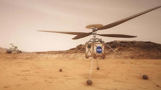 La NASA prepara un vuelo de helicóptero en Marte en las próximas semanas