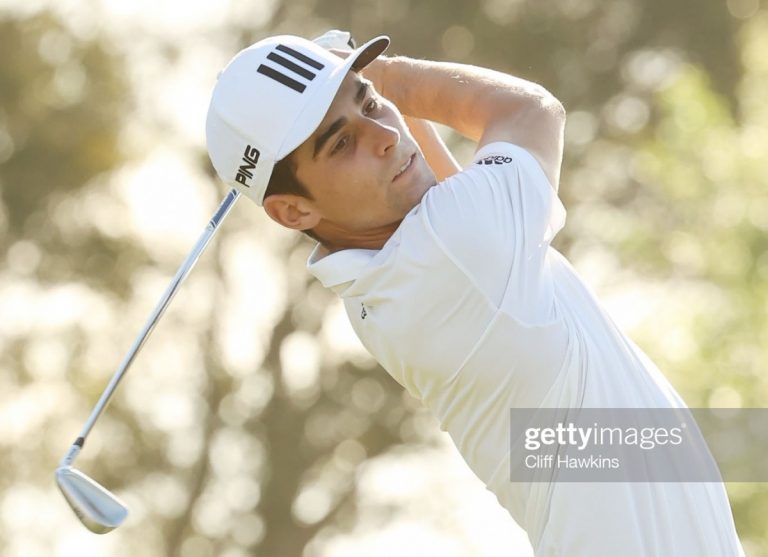 Joaco Niemann se despidió de la lucha por el título con un extraño triple bogey