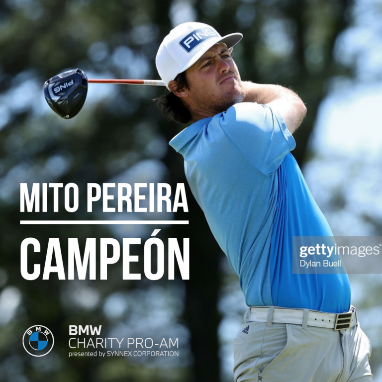 Por segundo fin de semana consecutivo, Mito Pereira es campeón del Korn Ferry Tour