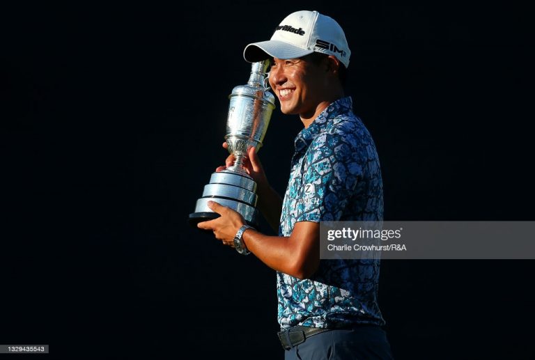 Collin Morikawa se lleva el trofeo del British Open