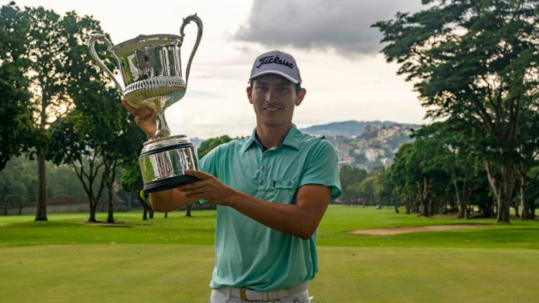 Iván Camilo Ramírez se lleva el trofeo en el Abierto de Venezuela