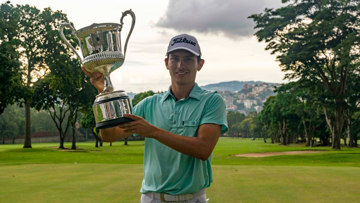 Iván Camilo Ramírez se lleva el trofeo en el Abierto de Venezuela