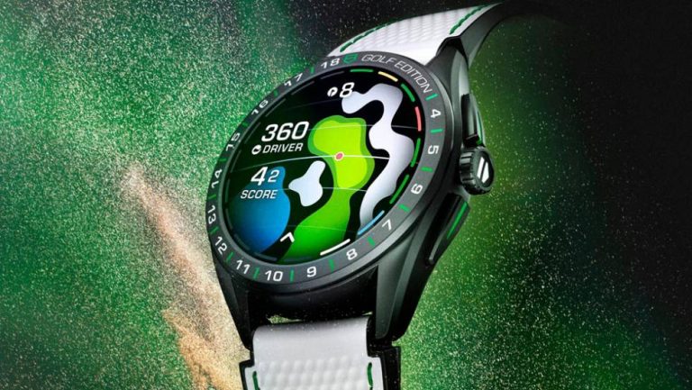 TAG Heuer lanzó un nuevo reloj ideal para el Golf 