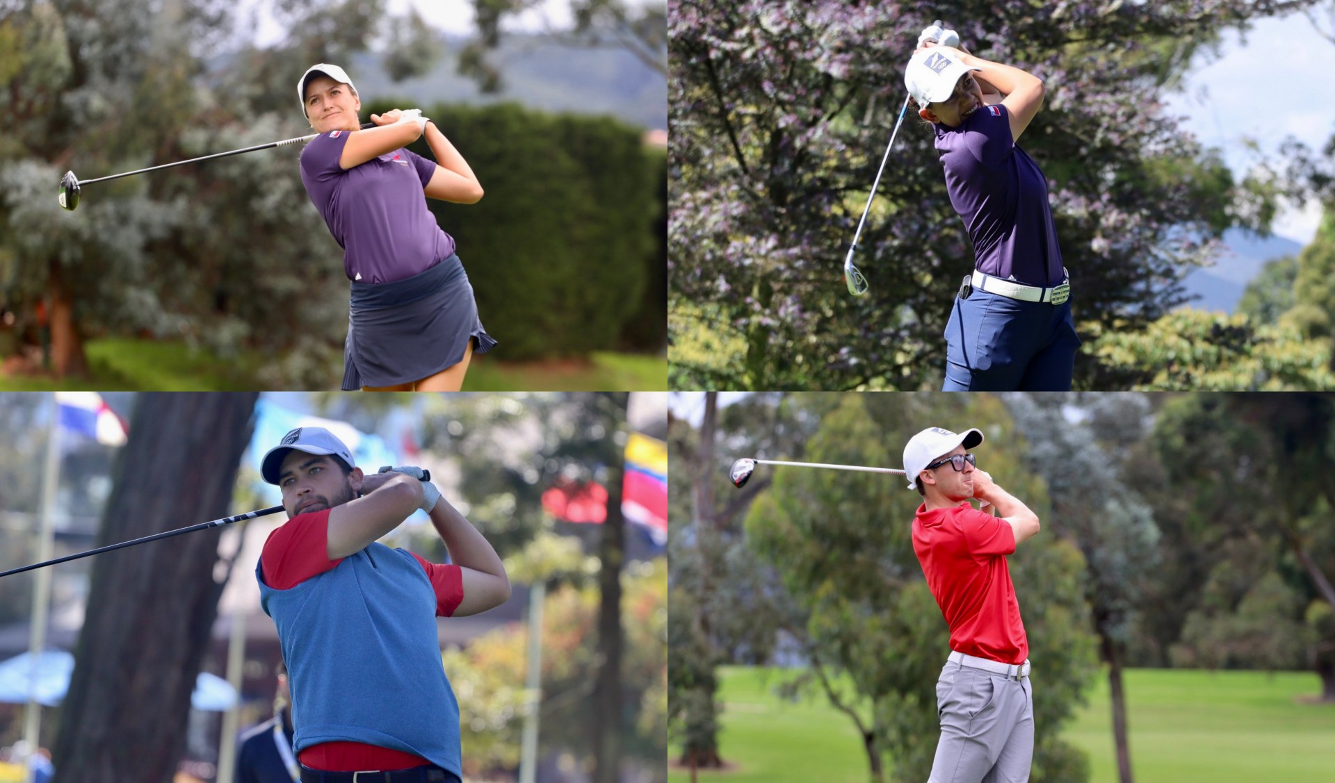 Chile, séptimo en el golf de los Juegos Bolivarianos 2022