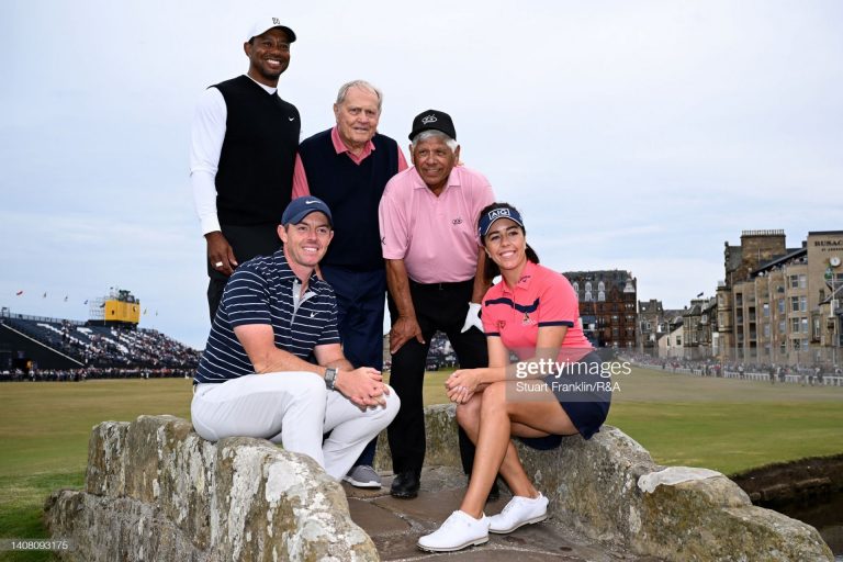 Lunes previo al Open: Tiger se da un baño de masas, Faldo gana y Trevino deja la frase del día