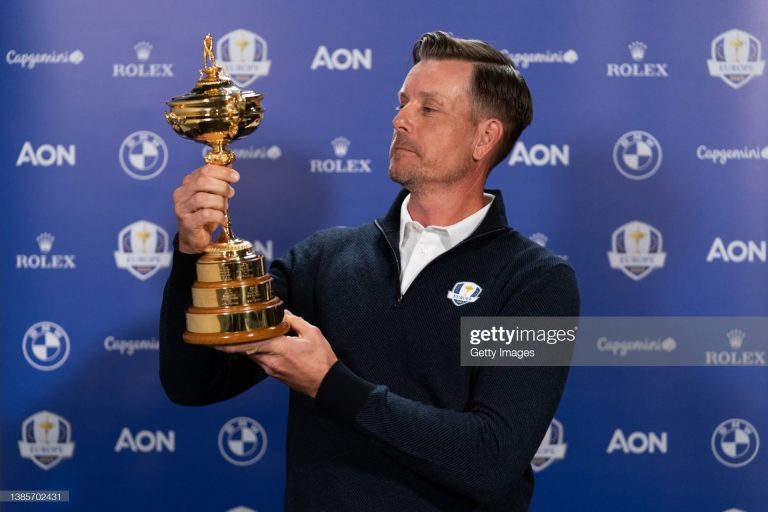 Remueven a Henrik Stenson como capitán de Europa para la Ryder Cup 2023