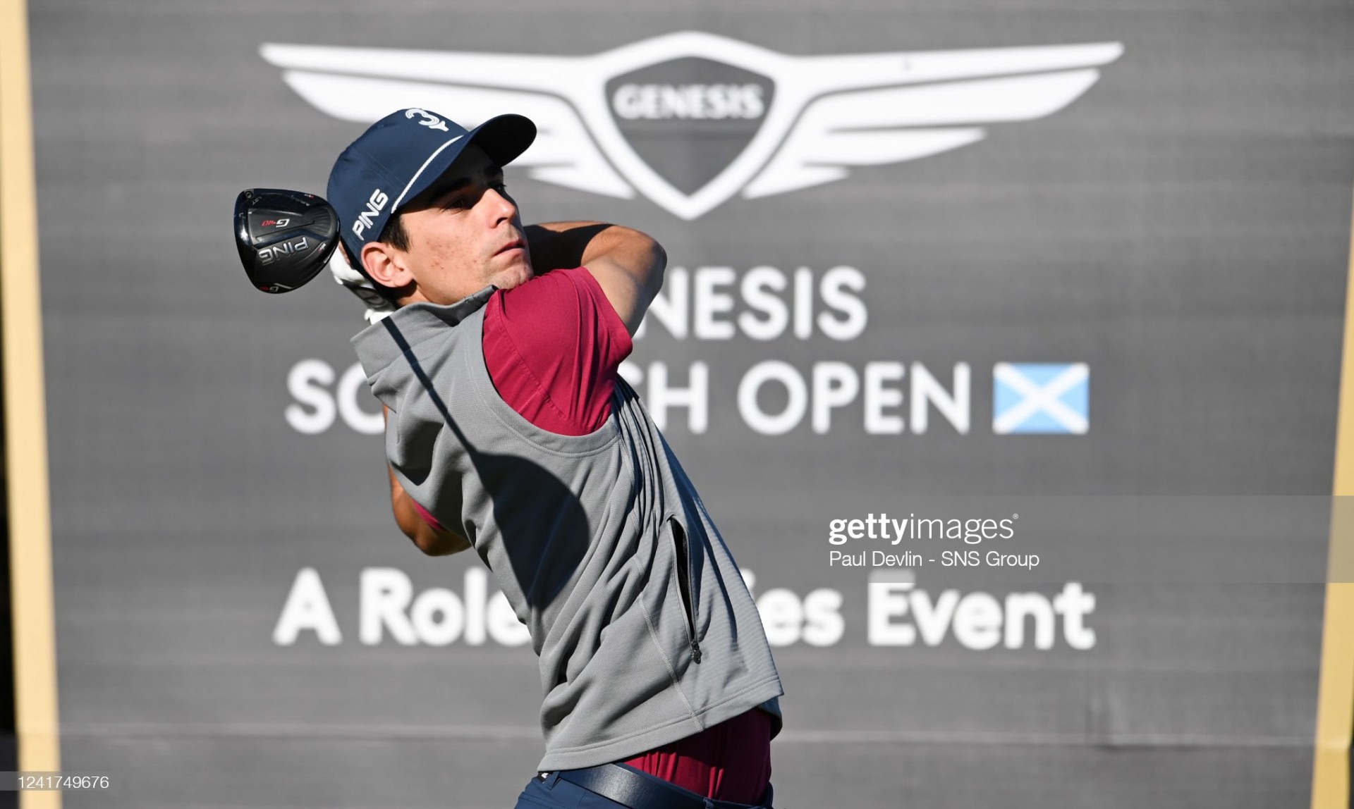 Niemann, en carrera en el Genesis Scottish Open; y Pereira falló el corte