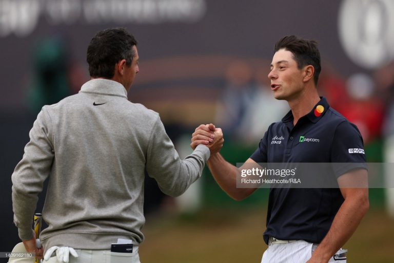 McIlroy y Hovland, mano a mano en el Open; Niemann cede posiciones