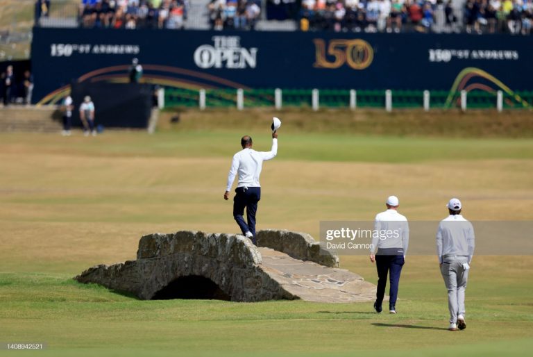 Fuera del corte, ¿habrá sido el último Open de Tiger Woods en St. Andrews?