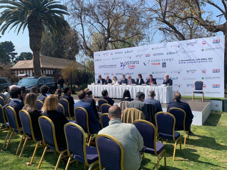 Presentan el Astara Chile Classic, el retorno del Korn Ferry Tour a nuestro país