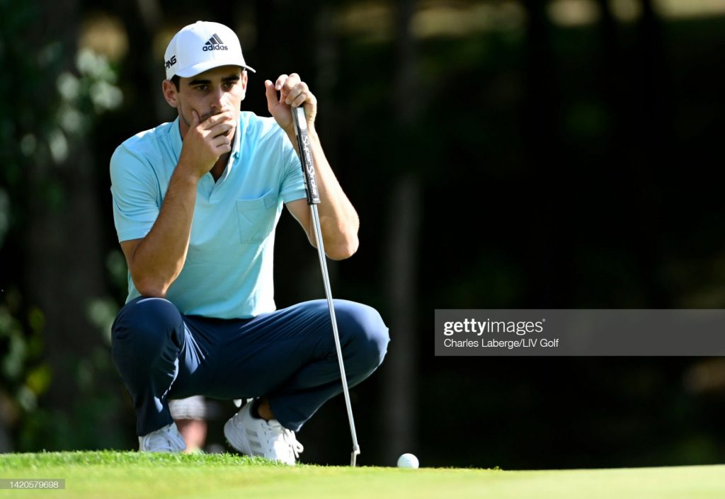 LIV Golf: Joaquín Niemann, segundo en Boston a falta de la ronda final