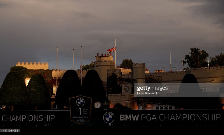 Muerte de la Reina Isabel, motivo de suspensión del BMW PGA Championship