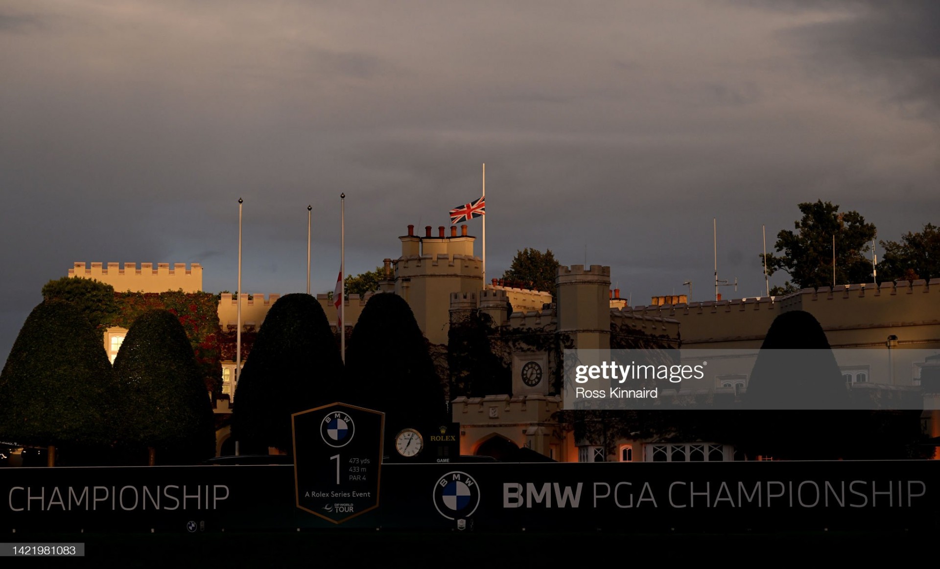 Muerte de la Reina Isabel, motivo de suspensión del BMW PGA Championship