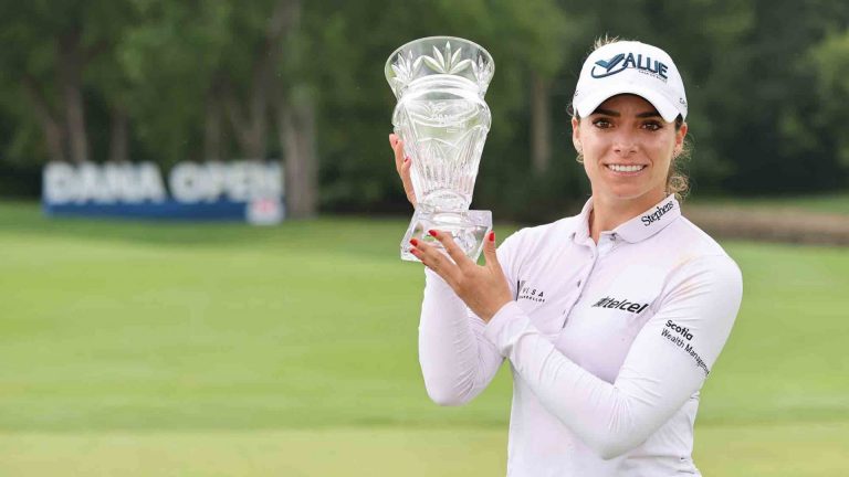 Gaby López, campeona en el Dana Open del LPGA Tour
