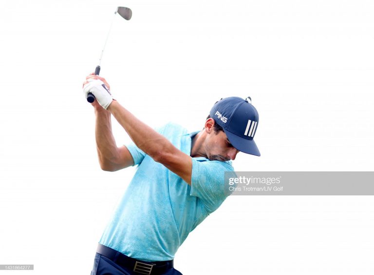 Joaquín Niemann en Bangkok, su tercer torneo en LIV Golf