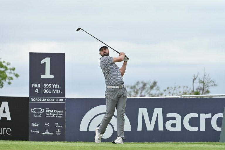 Cristóbal del Solar inicia en el Top-10 del Visa Open de Argentina