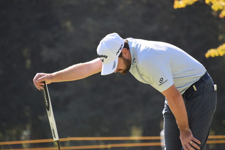Cristóbal Del Solar cedió terreno este sábado en el Veritex Bank Championship