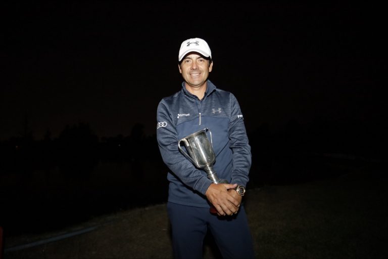 ¡Para la historia! Felipe Aguilar gana en Las Araucarias en el ‘playoff’ más largo del golf chileno