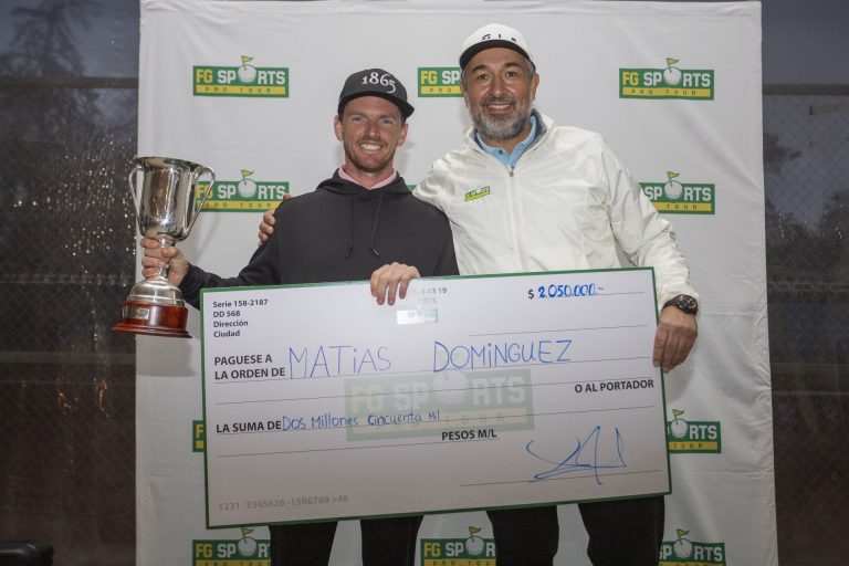 Matías Domínguez es el campeón de la 13° Fecha del FG Sports Pro Tour