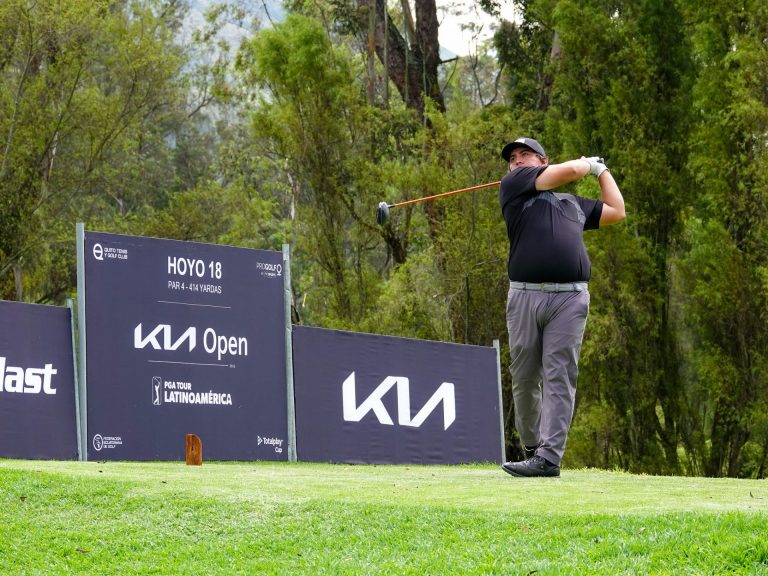 Hoyo en uno y en contención: Gustavo Silva, de gran inicio en el Kia Open