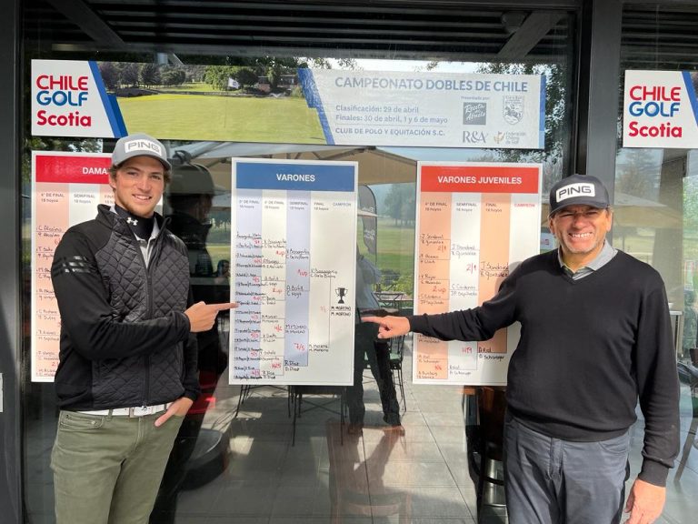 Definidos los campeones del Dobles de Chile