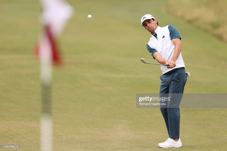 Joaquín Niemann, con "números rojos" en su inicio en el U.S. Open