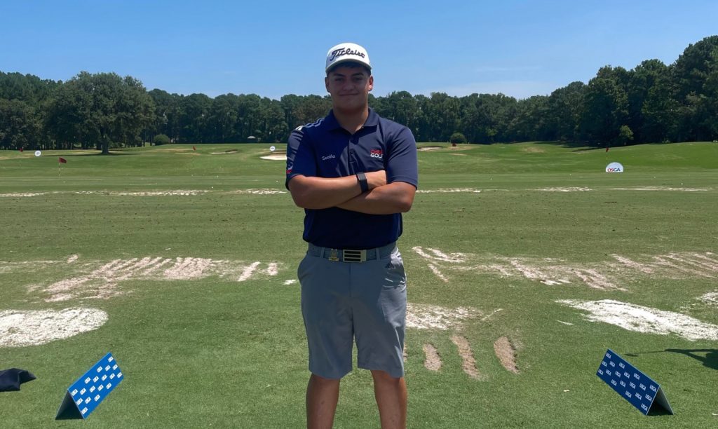 Facundo Moraga, al cuadro de match play del U.S. Junior Amateur