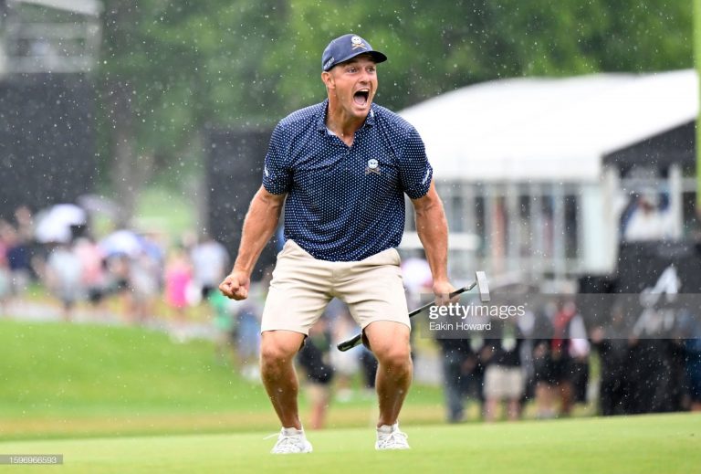 Bryson DeChambeau califica sus 58 golpes en el LIV Greenbrier como "el mejor momento de su carrera"