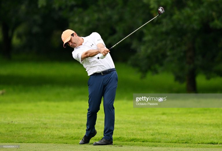 Felipe Aguilar, en posiciones intermedias en el ISPS Handa World Invitational