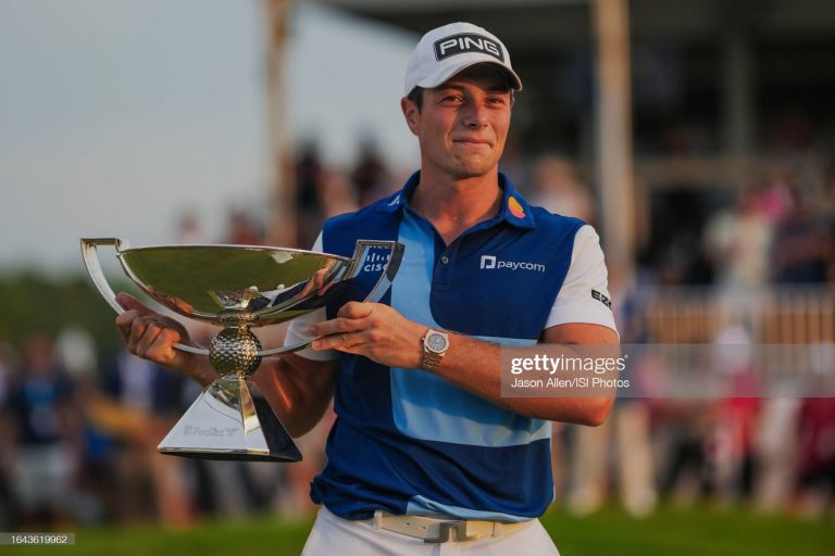 ¿Cuánto ganó Viktor Hovland tras imponerse en la FedEx Cup?