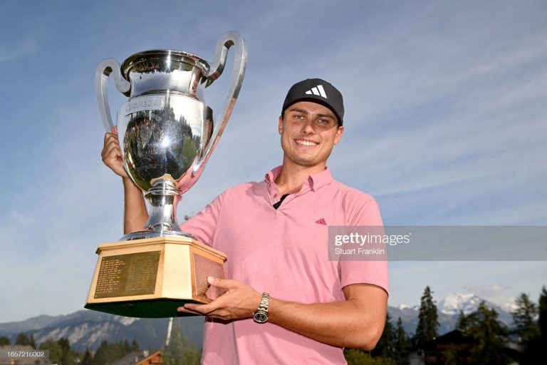 Ludvig Aberg gana en el DP World Tour 87 días después de hacerse profesional