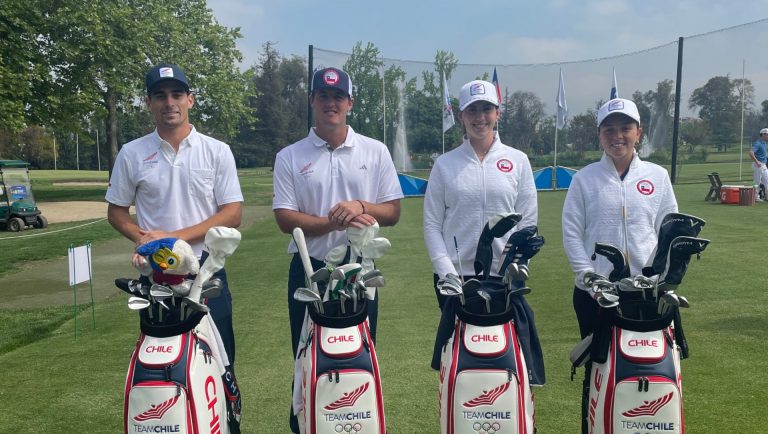 ¡Estamos listos para el golf! El Team Chile, gran candidato a las medallas de Santiago 2023