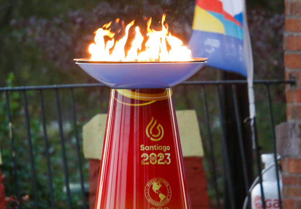 ¡El fuego panamericano ya está en Chile!