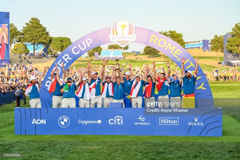 Europa recuperó la Ryder Cup