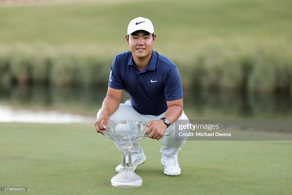 PGA Tour: Tom Kim igualó récord de Tiger Woods